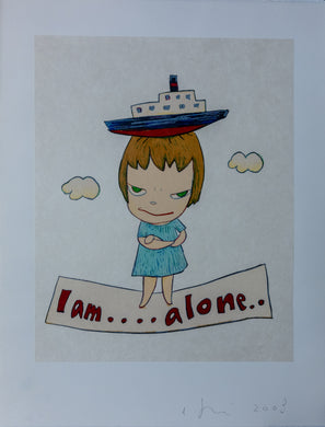 Yoshitomo Nara - I am Alone 2003 RARE!