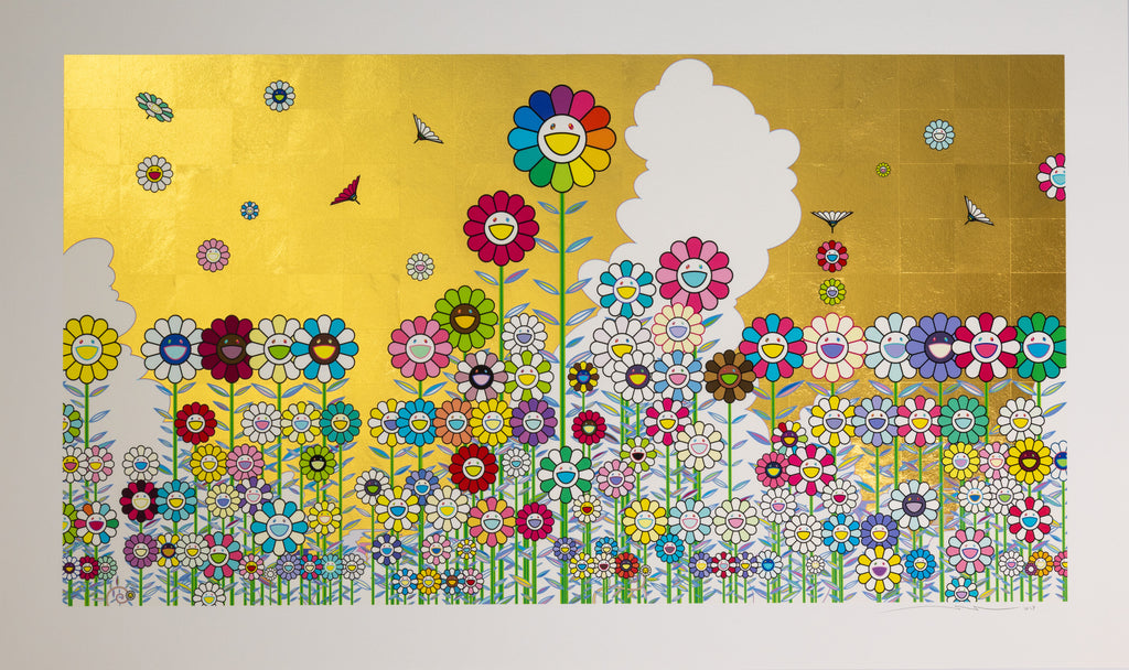 Kyoto, Kawaii Summer Vacation (Pure gold leaf hand-embossed