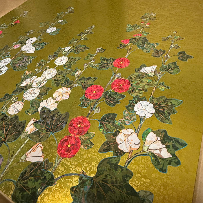 Kujaku-Tachiaoi-zu Byōbu