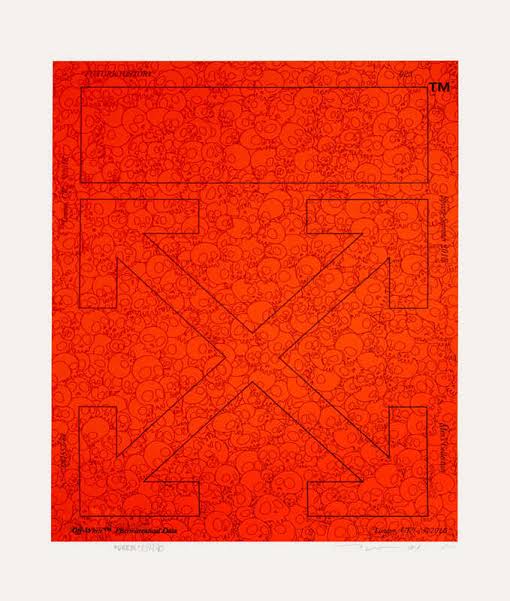 Virgil Abloh - Memento Mori Fluorescent Orange