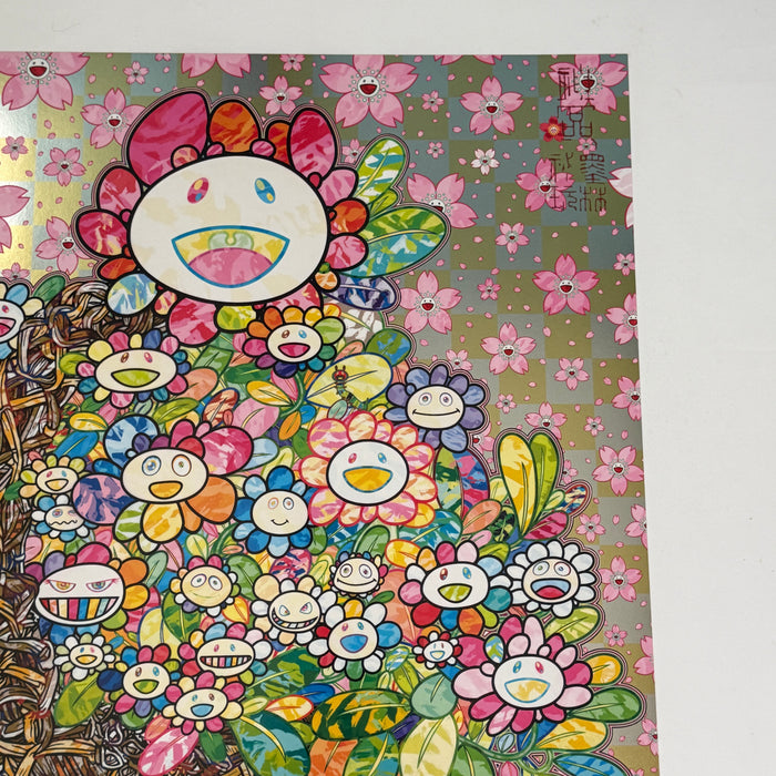 Homage to 'Basket of Flowers' by Song Dynasty Artist Li Song