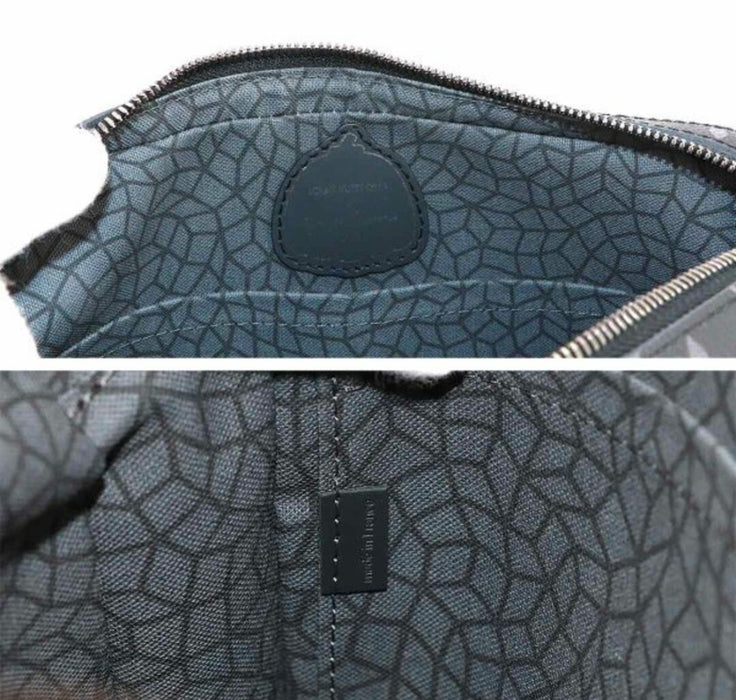 Louis Vuitton - Monogram Eclipse Reverse LV x YK Trio Messenger (Used)