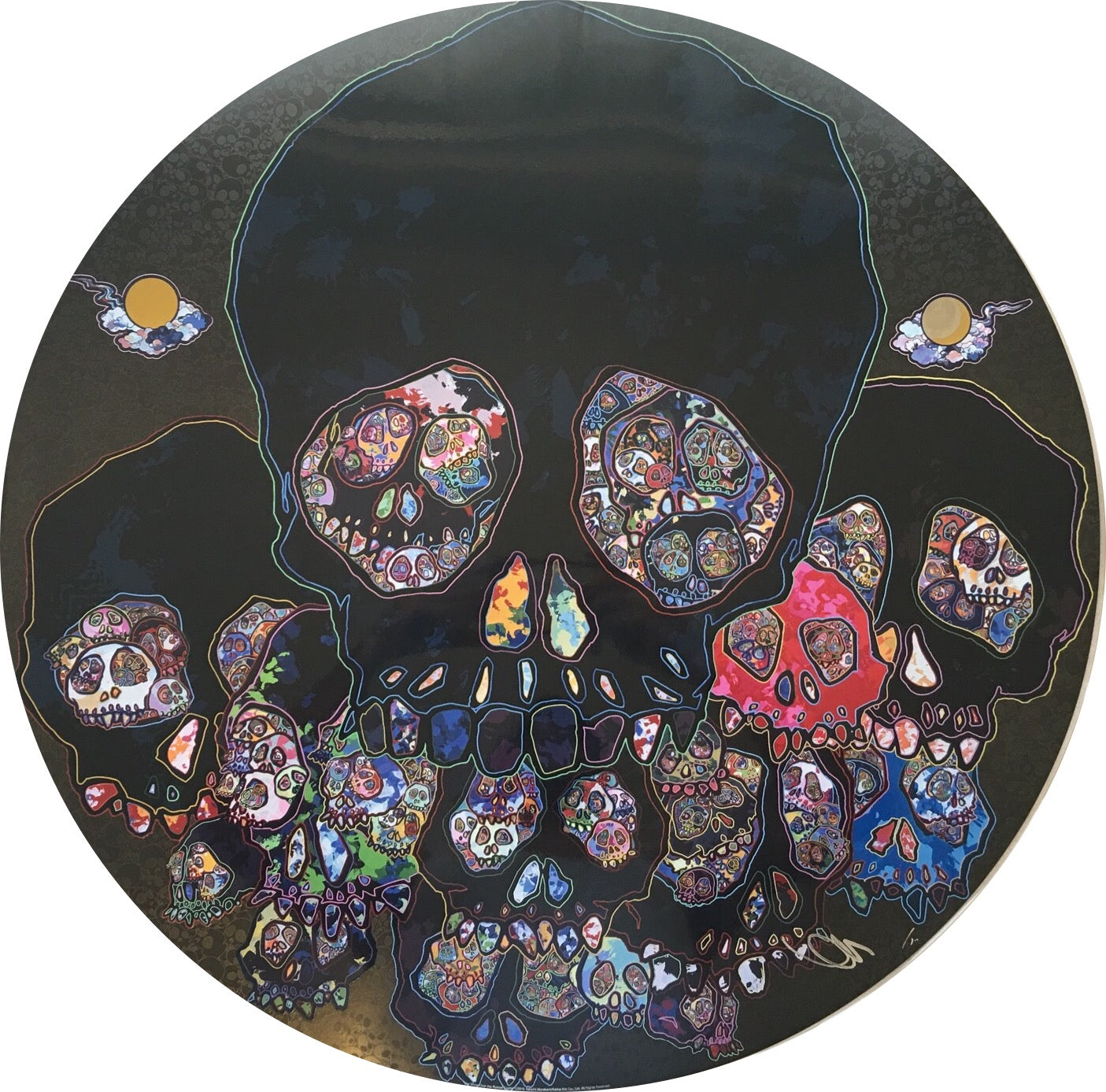 Takashi Murakami Jigsaw Puzzle / SKULLS & FLOWERS CASTLE