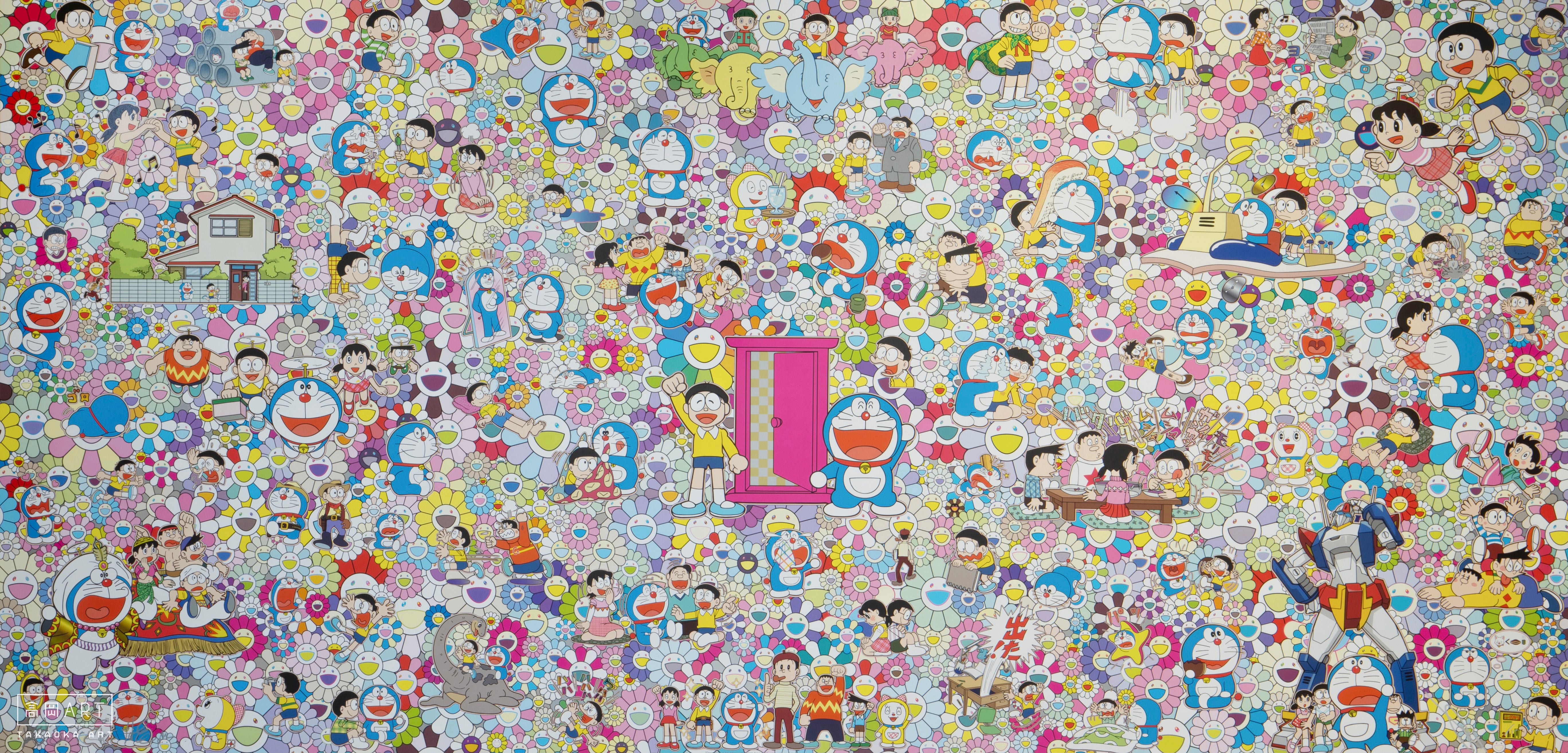 Takashi Murakami x Doraemon in My Memory Jigsaw Puzzle