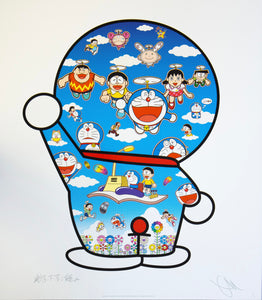 Doraemon and Friends Under the Blue Sky