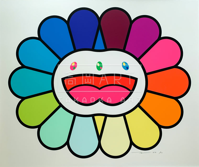 Multicolor Double Face: White