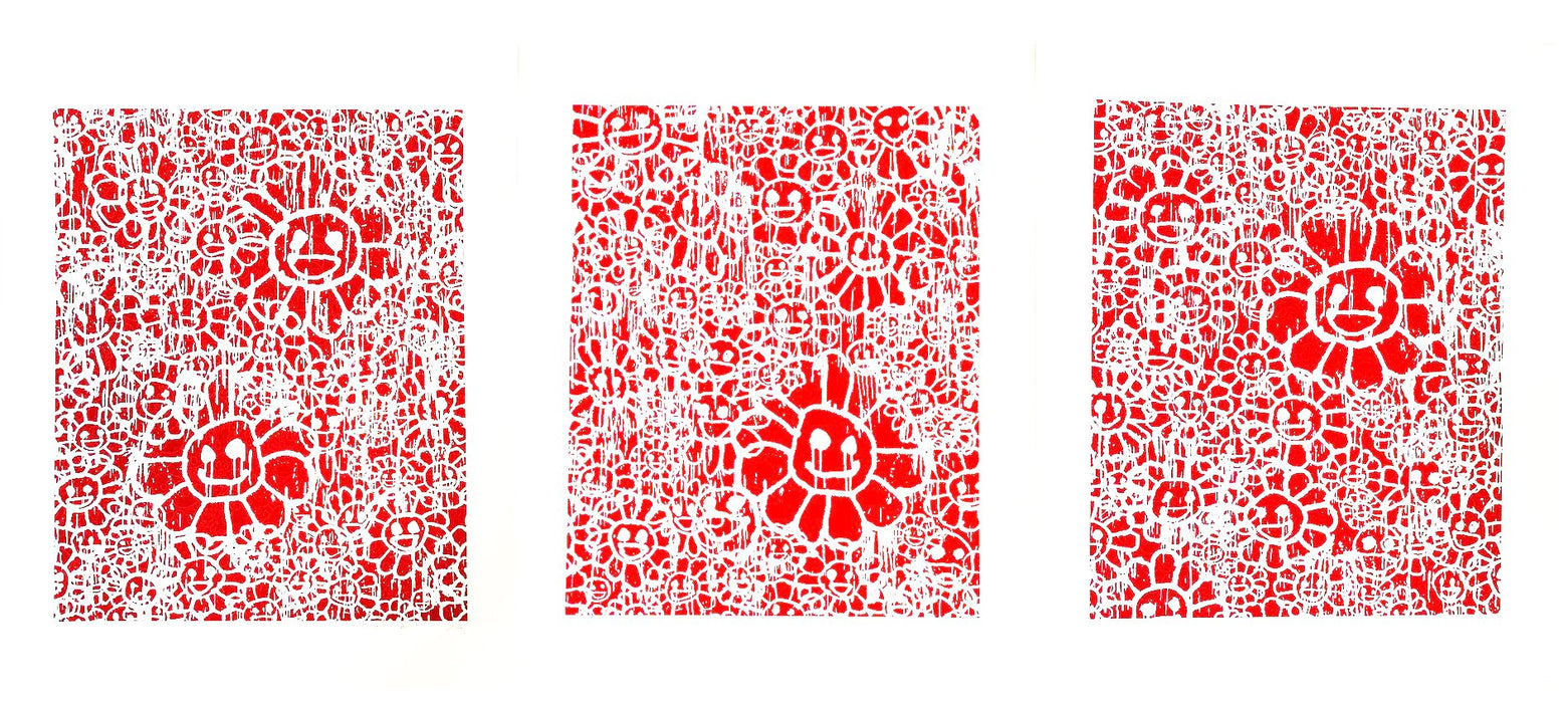 Madsaki Red Flowers set (A/B/C)