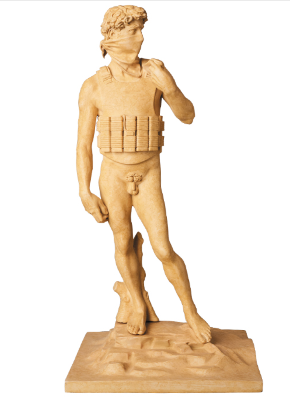 SUICIDE MAN（STONE sculpture Ver.）