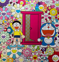 Load image into Gallery viewer, We Came to the Field of Flowers Through Anywhere door (Dokodemo Door) (Lithograph)
