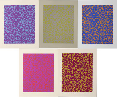 Flower Seasons - May Shower / July Night / August Joy / October Story / December Remembrance (5 pieces)